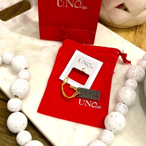 UNO de 50 Collection Piercings Light Us Up Stud Piercing Gold - Picture 7 of 11